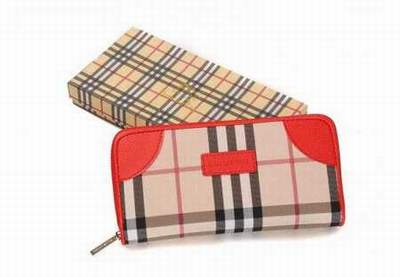 portefeuille burberry pas cher